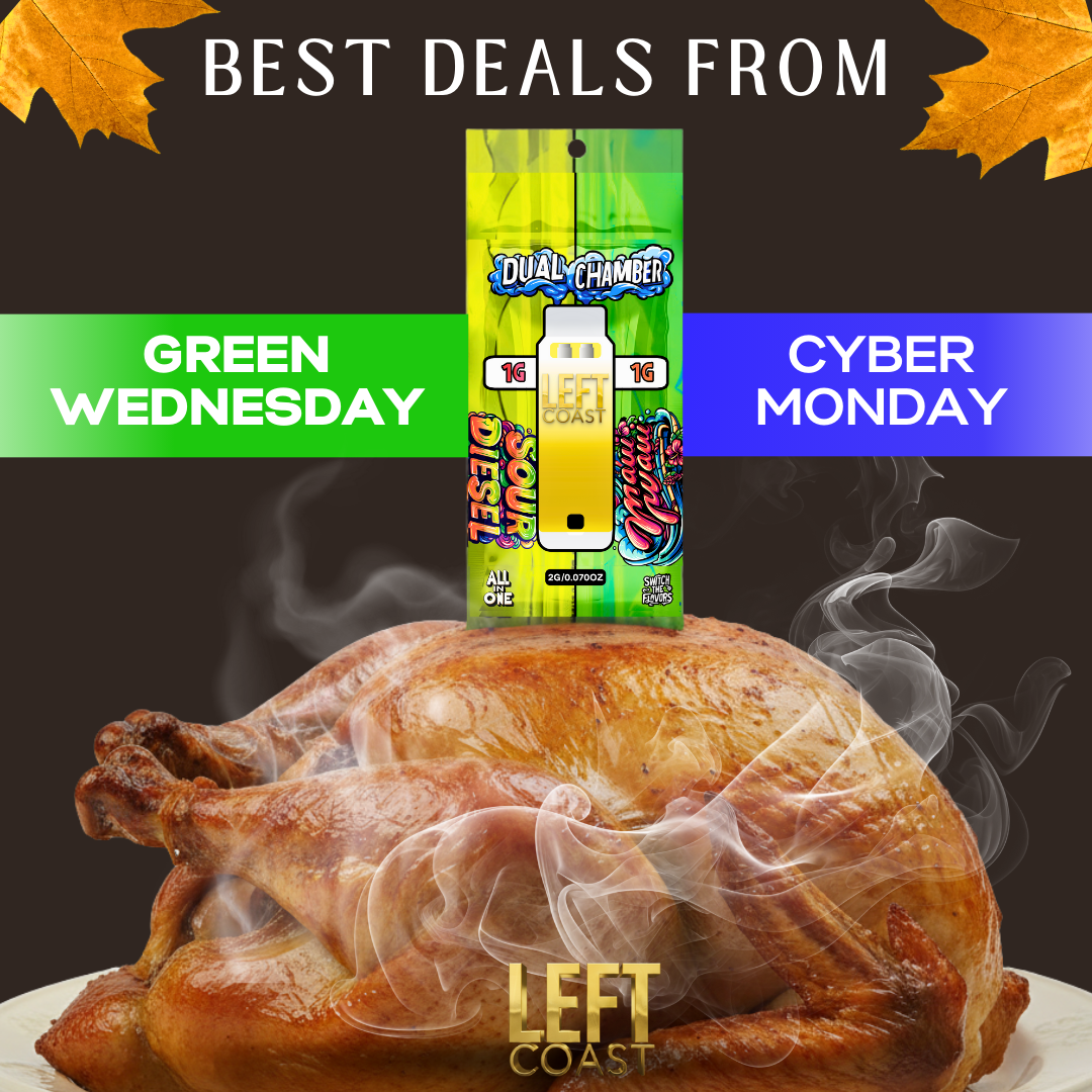 Best New York Cannabis Deals: Left Coast from Green Wednesday to Cyber Monday