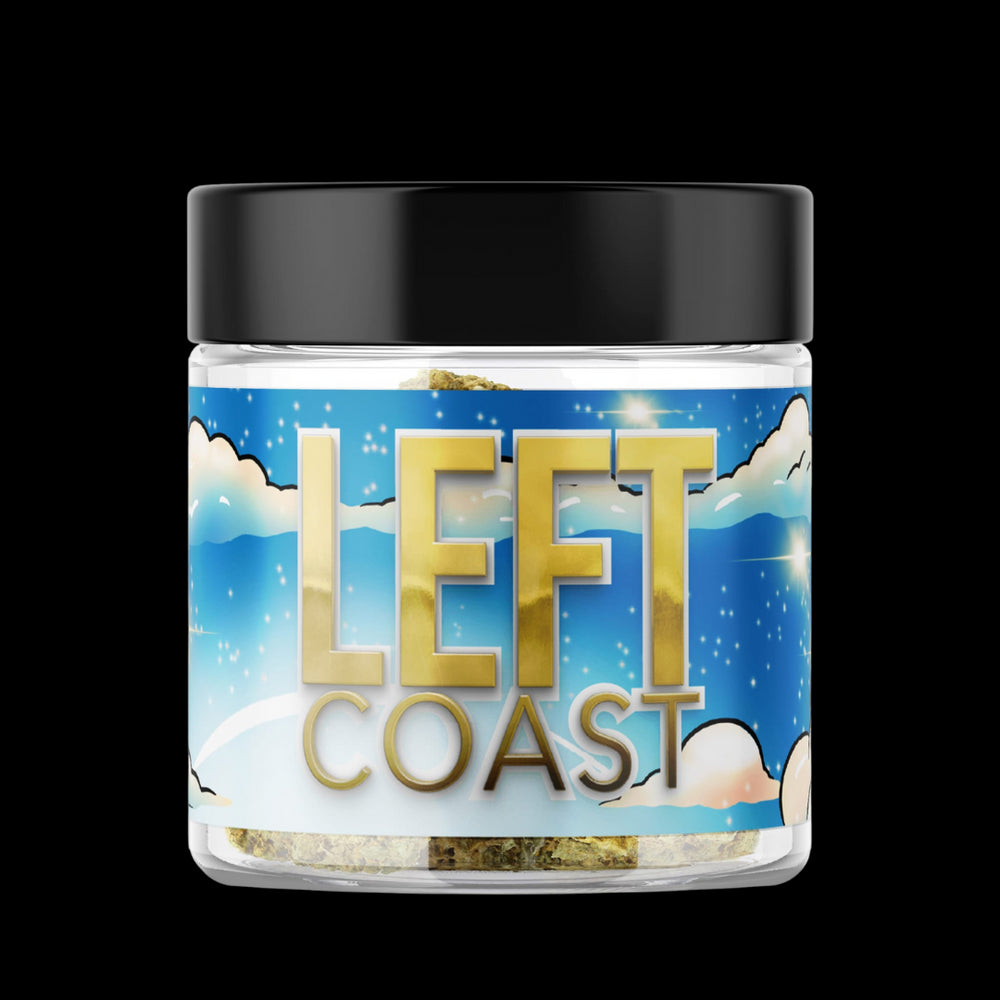 Left Coast blueberry razz infused flower